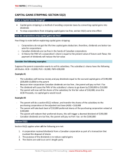 capital gains stripping: section 55(2)