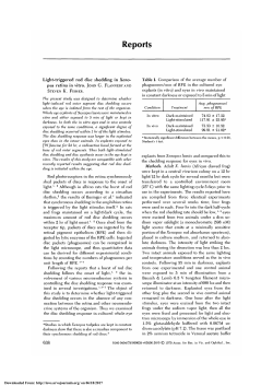 Light-triggered rod disc shedding in Xenopus retina in vitro.