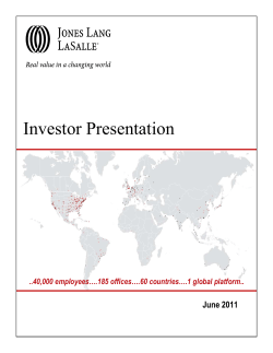 Investor Presentation