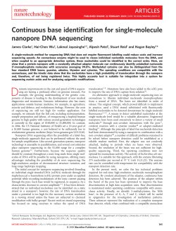 Continuous base identification for single