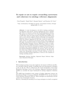 To repair or not to repair: reconciling correctness and coherence in