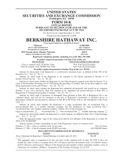 10-K - Berkshire Hathaway Inc.