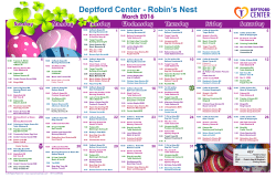 Deptford Robins Nest - March