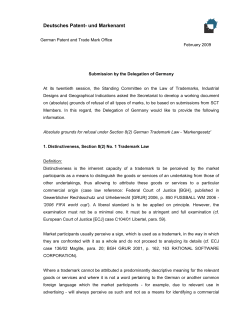 Deutsches Patent- und Markenamt