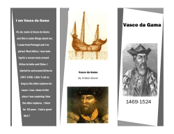 1469-1524 Vasco da Gama