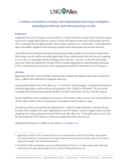 LNG Allies - American Security Project