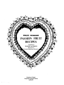 University of Hawaii Cooperative Extension Service leaflet 29