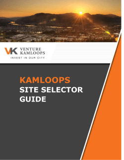 Kamloops Site Selector Guide