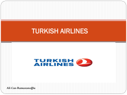 Introduction to the Airline Planning Process