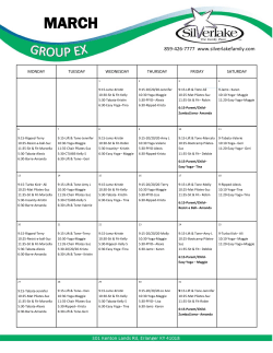 March Group ex schedule.pub