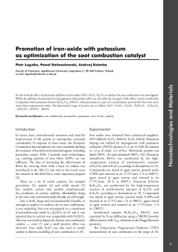 Nanotechnologies and Materials Promotion of iron