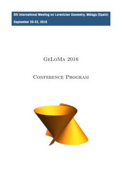 Conference program - gigda