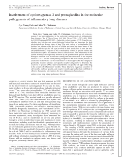 Involvement of cyclooxygenase-2 and prostaglandins in - AJP-Lung