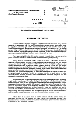 SBN-243 (as filed) - Senate of the Philippines