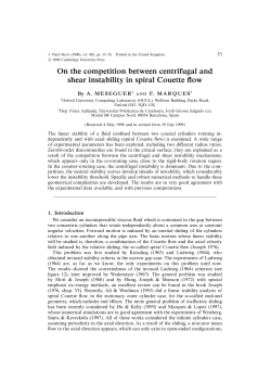 On the competition between centrifugal and shear instability in spiral
