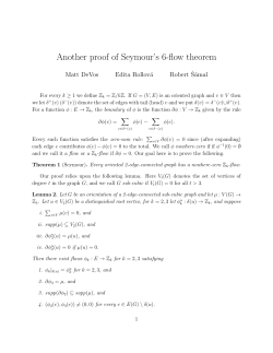 Another proof of Seymour`s 6-flow theorem