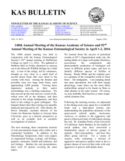 August 2016 (Volume 41, No. 2)