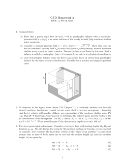GFD Homework 2