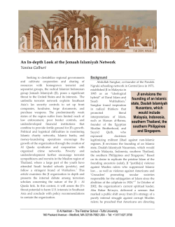 An In-depth Look at the Jemaah Islamiyah Network