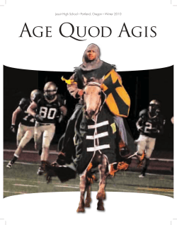 Age Quod Agis - Jesuit High School