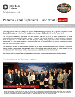 Panama Canal Expansion&hellip; and what it means