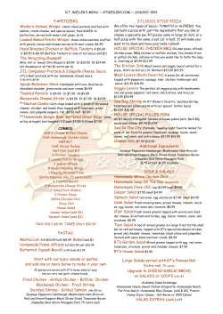 Y`APETIZERS Hand Breaded Chicken or Buffalo