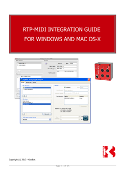 rtp-midi integration guide for windows and