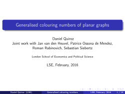 Generalised colouring numbers of planar graphs