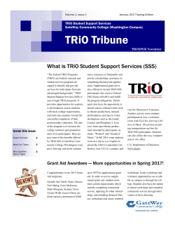 Newsletter - GateWay Community College