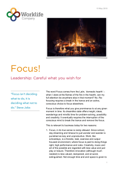Blog 2 - The Power of Leadership Metaphor