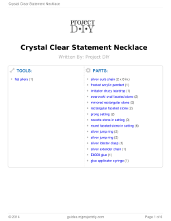 Crystal Clear Statement Necklace