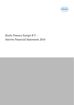 Roche Finance Europe BV