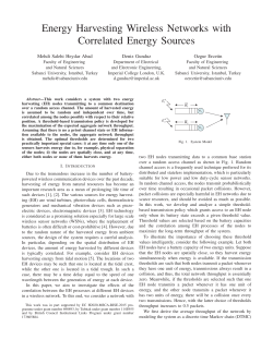 Energy Harvesting Wireless Networks with Correlated Energy Sources