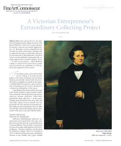 A Victorian Entrepreneur`s Extraordinary