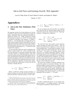 Online Appendix  - American Economic Association