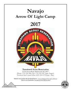 Navajo 2017 - Northern Star Council Camping website