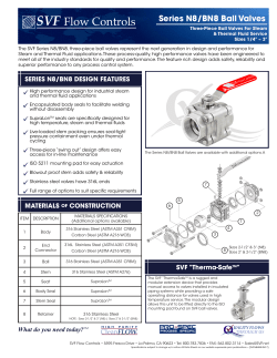 N8/BN8 - SVF Flow Controls