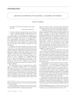 Introduction - ILAR Journal