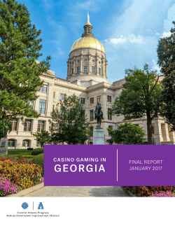 GEORGIA - Central Atlanta Progress