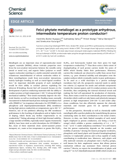 Fe(iii) phytate metallogel as a prototype