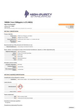 100026-1 Iron (1000&mu;g/mL in 2% HNO3) - High