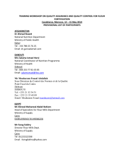 training workshop on quality assurance