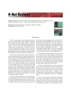 The Other War - H-Net