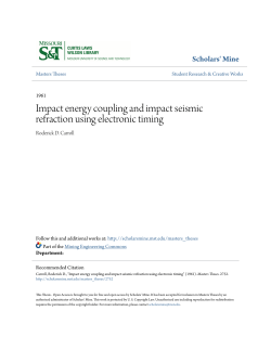 Impact energy coupling and impact seismic