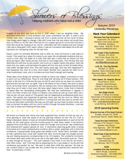 to - Umbrella Ministries