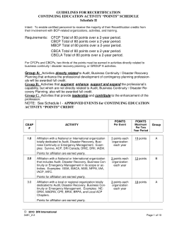POINTS - DRI International