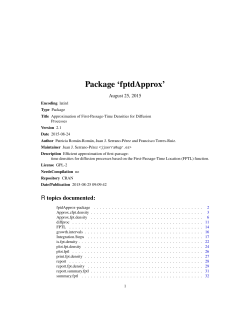 Package `fptdApprox`
