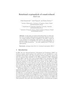 228 - International Association for Cryptologic Research