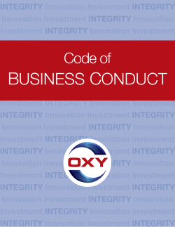 Code of Business Conduct