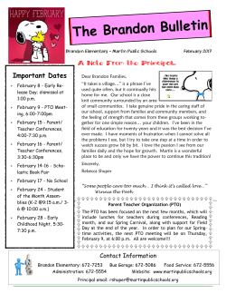 The Brandon Bulletin - Martin Public Schools
